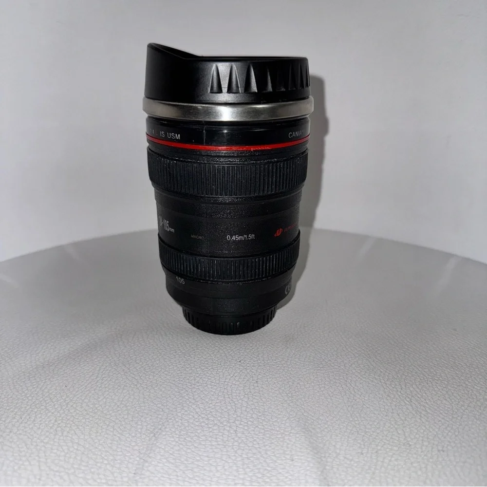 *3 for $15* CANIAM Faux‎ Camera LensTravel Coffee Mug Cup